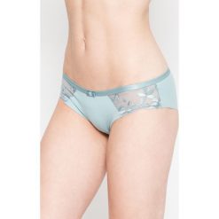 Triumph - Figi. Szare figi damskie marki Triumph, z dzianiny. W wyprzedaży za 39,90 zł.