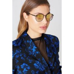 Okulary przeciwsłoneczne damskie: Le Specs Okulary przeciwsłoneczne Neptune – Black,Gold