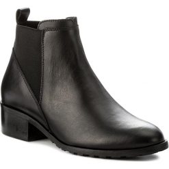 Botki SERGIO BARDI - Borianna FW127281917GM 101. Czarne botki damskie na obcasie marki Sergio Bardi, ze skóry. W wyprzedaży za 239,00 zł.