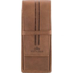 Etui na długopisy. Szare etui damskie Wittchen, ze skóry. W wyprzedaży za 89,90 zł.