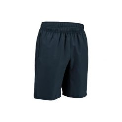 Spodenki fitness kardio FST120 męskie. Szare spodenki sportowe męskie marki DOMYOS, xl, z poliesteru, na fitness i siłownię. Za 29,99 zł.
