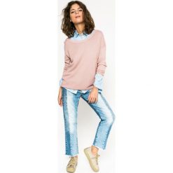 Medicine - Sweter Future Past. Szare bez kategorii MEDICINE, s, z wiskozy, z okrągłym kołnierzem. W wyprzedaży za 59,90 zł.