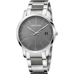 RABAT ZEGAREK CALVIN KLEIN City K2G2G1P4. Szare, analogowe zegarki męskie Calvin Klein, ze stali. W wyprzedaży za 669,00 zł.