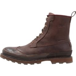 Botki męskie: Sorel MADSON WINGTIP WATERPROOF Botki sznurowane madder brown