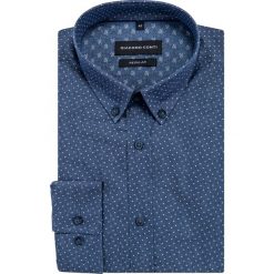 Koszula SIMONE KDGR000412. Niebieskie koszule męskie Giacomo Conti, m, bez wzorów, z bawełny, button down, z długim rękawem. Za 169,00 zł.
