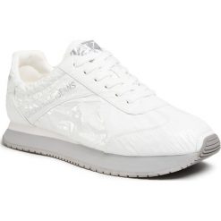 Sneakersy CALVIN KLEIN JEANS - Jerrold Metallic Crinkle S0582 White. Białe sneakersy męskie Calvin Klein Jeans, na co dzień, bez wzorów, z jeansu, bez zapięcia. W wyprzedaży za 489,00 zł.