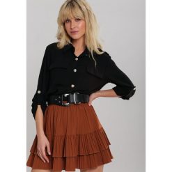 Czarna Koszula Crestwood. Czarne bluzki damskie Renee, m, eleganckie. Za 99,99 zł.