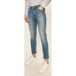 Lee - Jeansy Rider Cropped. Niebieskie jeansy męskie Lee, l, bez wzorów. W wyprzedaży za 289,90 zł.