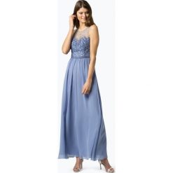 Laona - Damska sukienka wieczorowa, niebieski. Niebieskie sukienki damskie marki Laona, bez wzorów, eleganckie, bez kołnierzyka, bez rękawów. Za 899,95 zł.