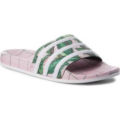 Klapki adidas - adilette W B28006 Supcol/Ftwwht/Wonpnk. Czerwone chodaki damskie Adidas, z materiału. W wyprzedaży za 159,00 zł.
