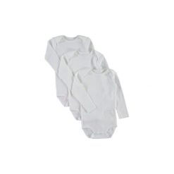 Body niemowlęce: NAME IT Body dziecięce bright white 3 szt.