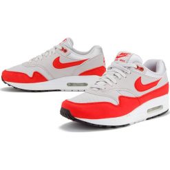 NIKE WMNS AIR MAX 1 > 319986-035. Szare buty sportowe damskie Nike, bez wzorów, z materiału, eleganckie, nike air max. Za 529,99 zł.