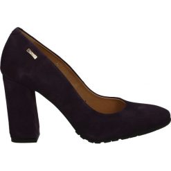 Czółenka - 2718 CAM VIOL. Czarne buty ślubne damskie Venezia, ze skóry. Za 189,00 zł.