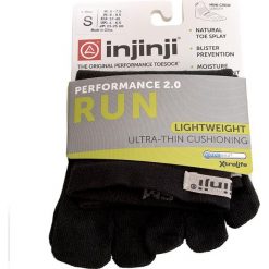 Skarpety Niskie Unisex INJINJI - 201130 Black. Czarne skarpetki damskie Injinji, bez wzorów, z poliesteru. Za 54,99 zł.