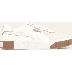 Puma - Buty. Białe buty sportowe damskie Puma, ze skóry. W wyprzedaży za 299,90 zł.