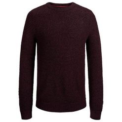 Jack&Jones Koszulka Jordale Knit Crew Neck Port Royale Knit Fit (Rozmiar L). Czarne swetry męskie marki Jack&Jones, m, bez wzorów, bez kołnierzyka, bez kaptura. W wyprzedaży za 96,00 zł.