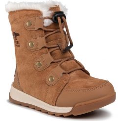 Śniegowce SOREL - Youth Whitney II NY3904 Elk 286. Pomarańczowe śniegowce dziewczęce Sorel, bez zapięcia. Za 429,00 zł.