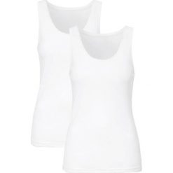 Cellbes Top 2 Pack biały female biały 62/64. Białe bluzki damskie Cellbes, bez wzorów, z dżerseju, bez kołnierzyka. Za 99,00 zł.