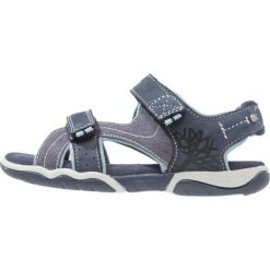 Timberland PARK HOPPER Sandały trekkingowe black iris. Niebieskie sandały chłopięce Timberland, z gumy. Za 269,00 zł.
