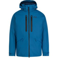 Kurtka hardshell Jack Wolfskin Mount Rainier 1112301-1130. Niebieskie kurtki sportowe męskie Jack Wolfskin, m, bez wzorów, z poliesteru, bez kaptura, outdoorowe. W wyprzedaży za 1039,00 zł.