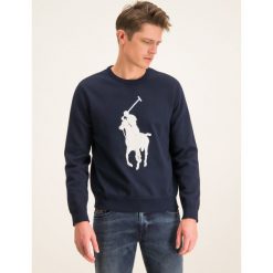 Bluza Polo Ralph Lauren 710766862004. Niebieskie bluzy męskie Polo Ralph Lauren, m, bez wzorów, z bawełny, polo, bez rękawów, bez kaptura. W wyprzedaży za 479,00 zł.