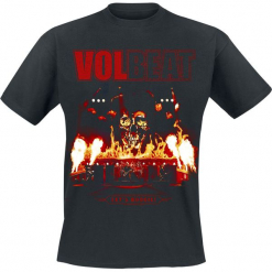 Volbeat Let It Burn T-Shirt czarny. Czarne koszulki męskie marki Volbeat, xl, bez wzorów, bez kołnierzyka. Za 74,90 zł.