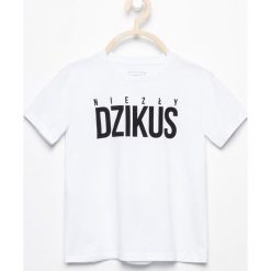 Odzież dziecięca: T-shirt niezły dzikus - Biały