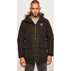 Puma - Kurtka. Niebieskie płaszcze męskie Puma, s, bez wzorów, z poliesteru, długie, bez kaptura. W wyprzedaży za 359,90 zł.