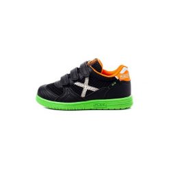 Buty Dziecko Munich Fashion G-3 KID VCO. Czarne trampki chłopięce marki Munich Fashion, bez wzorów, bez zapięcia. Za 229,70 zł.