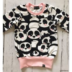Bluzy dziewczęce: Bluza, tunika w pandy