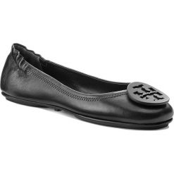Baleriny damskie lakierowane: Baleriny TORY BURCH – Minnie Travel Ballet With Logo 51158251 Black 001