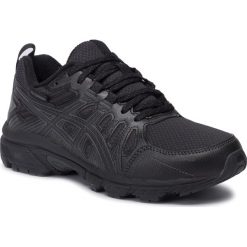 Buty ASICS - Gel-Venture 7 Wp 1012A479 Black/Carrier Grey 002. Czarne buty sportowe damskie Asics, bez wzorów, ze skóry ekologicznej, sportowe, do biegania. W wyprzedaży za 259,00 zł.