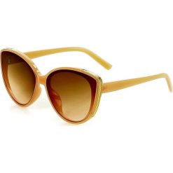 Kultowe okulary przeciwsłoneczne mazzini cat eye beż. Pomarańczowe okulary przeciwsłoneczne damskie LOOKS STYLE EYEWAER, eleganckie. W wyprzedaży za 59,90 zł.