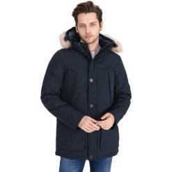 Tom Tailor Kurtka Niebieski. Niebieskie płaszcze męskie l, z bawełny. Za 781,95 zł.