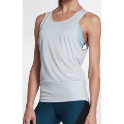 Topy sportowe damskie: Nike Koszulka damska Dry Tank Loose RBK Studio szara r. S (904460-043)