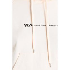 Bluzy rozpinane damskie: Wood Wood PENELOPE HOODIE Bluza z kapturem offwhite