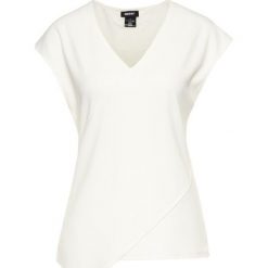 Bluzka DKNY P0BH7EHV. Białe bluzki damskie DKNY, s, bez wzorów, z elastanu, bez kołnierzyka, bez rękawów. Za 349,00 zł.