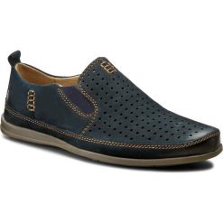 Derby męskie: Półbuty LASOCKI FOR MEN - MI07-A475-474-17 Granatowy