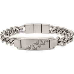 Emporio Armani - Bransoletka. Szare bransoletki męskie Emporio Armani, metalowe. W wyprzedaży za 599,90 zł.