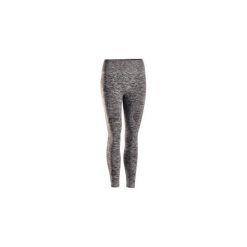 Legginsy bezszwowe 7/8. Szare legginsy damskie DOMYOS, s, bez wzorów, z elastanu. Za 64,99 zł.