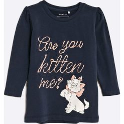 Bluzki dziewczęce bawełniane: Name it – Bluzka dziecięca Disney Marie Faith 80-110 cm