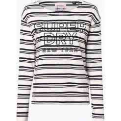 Superdry - Damska bluza nierozpinana, niebieski. Niebieskie bluzy damskie Superdry, s, z haftami, z bawełny, bez rękawów, bez kaptura. Za 199,95 zł.