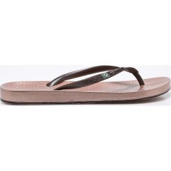 Ipanema - Japonki. Pomarańczowe klapki damskie Ipanema, bez wzorów, z materiału, bez obcasa, na obcasie. W wyprzedaży za 49,90 zł.