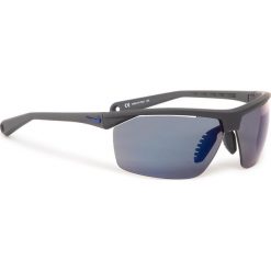 Okulary przeciwsłoneczne NIKE - Tailwind 12 EV1128 014 Matte Magnet Grey/Grey W/Blue Mirror. Szare okulary przeciwsłoneczne męskie Nike, z tworzywa sztucznego. Za 299,00 zł.
