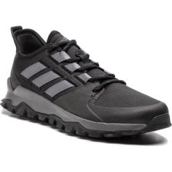 Buty adidas - Kanadia Trail F36056 Cblack/Grefiv/Gretwo. Czarne buty sportowe męskie Adidas, z tkaniny, bez zapięcia, do biegania. W wyprzedaży za 199,00 zł.