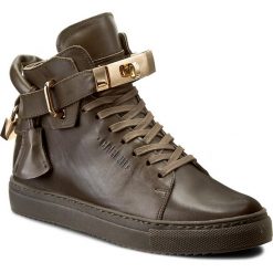 Sneakersy CARINII - B3770/NO I45-000-PSK-B67. Zielone półbuty damskie marki Carinii, ze skóry. W wyprzedaży za 279,00 zł.