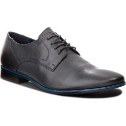 Półbuty LASOCKI FOR MEN MI07-C372-406-03BIG. Niebieskie półbuty męskie Lasocki For Men, bez wzorów, ze skóry, bez zapięcia. Za 189,99 zł.