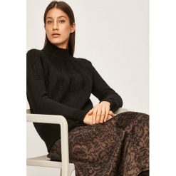Answear - Sweter. Czarne swetry damskie ANSWEAR, s, bez wzorów, z elastanu, bez rękawów, bez kaptura. W wyprzedaży za 79,90 zł.