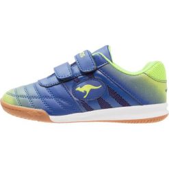 KangaROOS CHELO COURT V Tenisówki i Trampki royal/lime. Niebieskie trampki dziewczęce marki KangaROOS, z gumy. Za 129,00 zł.