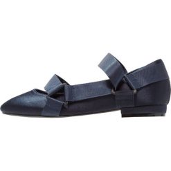 Baleriny damskie: another project Baleriny z zapięciem navy